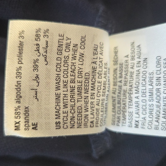 Club Room Navy Polo Shirt - Picture 8 of 9